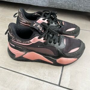 Puma Black and tose golf RS-X Sneakers